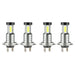 4x H7 LED Headlight Bulb Kit