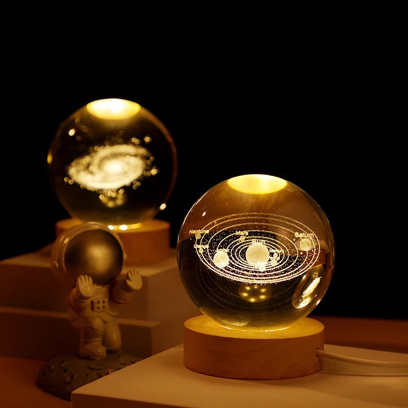 Crystal Ball Galaxy Projector