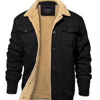 Foldover Collar Aviator Jacket