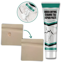 Ceramic Tile Repair Paste Kit for Cracks Chips and Surface Repair