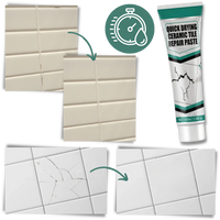 Ceramic Tile Repair Paste Kit for Cracks Chips and Surface Repair