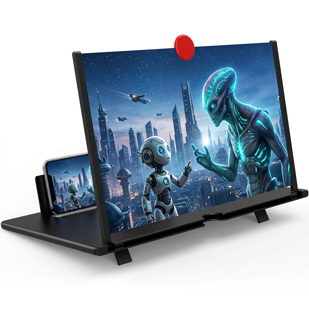 16 Inch Phone Screen Magnifier For Movies, Videos, And Gaming
