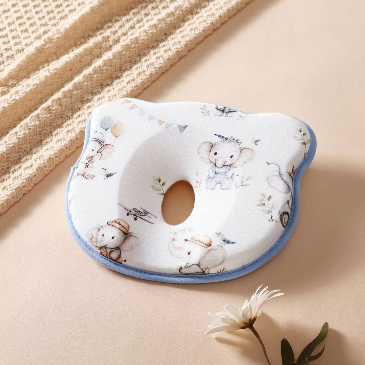 Infant Pillow Prevents Flat Head - Anti-Deviation Sweat-Absorbent