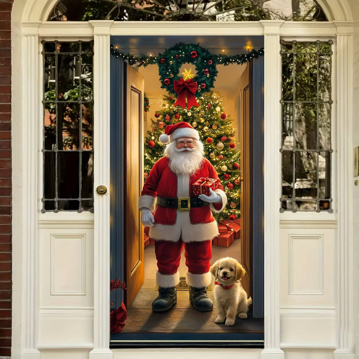 Christmas Front Door Decoration