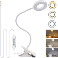 Clamp on Desk Lamp 360° Flexible Eye Friendly