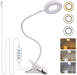 Clamp on Desk Lamp 360° Flexible Eye Friendly