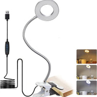 Clamp on Desk Lamp 360° Flexible Eye Friendly