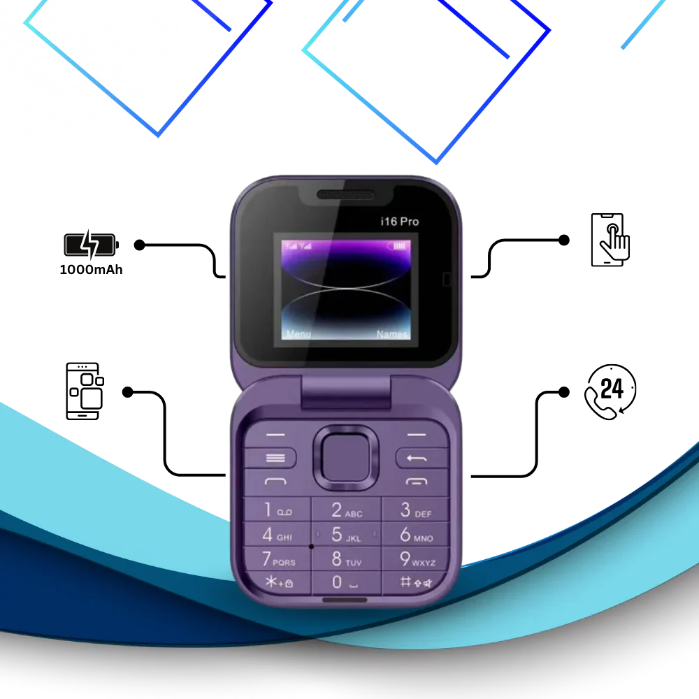 Dual Sim Small Folding Cell Phone