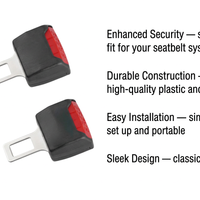 Seat belt clip extender features and benefits