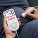 Fetal Doppler Heart Rate Monitor – Home Baby Heartbeat Listener with 3 MHz Probe, Speaker & Backlit LCD