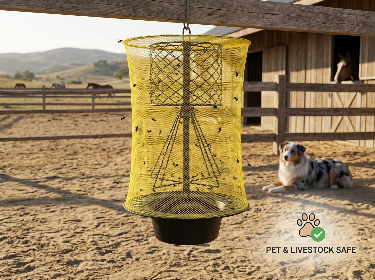 [REMAKE PILOT] Fly Traps Reusable Ranch Fly Trap