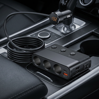 7-in-1 Car Cigarette Lighter Adapter