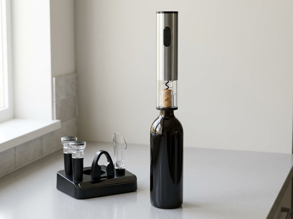 Rechargeable Electric Wine Bottle Opener