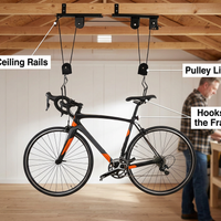 Ceiling Mounted Bike Hoist