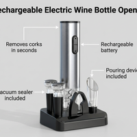 Rechargeable Electric Wine Bottle Opener