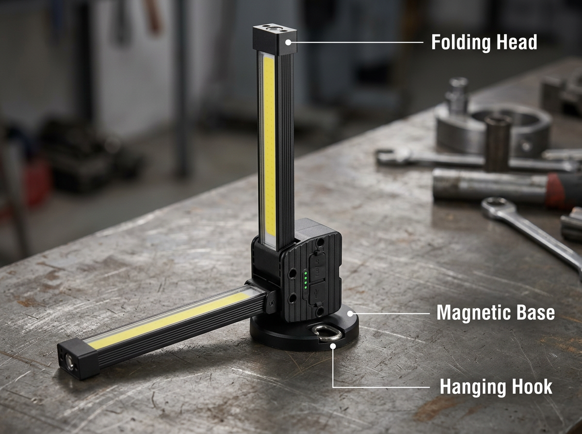 Rechargeable COB LED Work Light