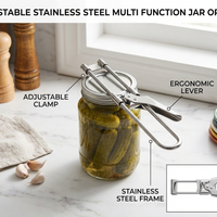 Adjustable Stainless Steel Multi Function Jar Opener