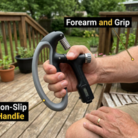 Hand Grip Strengthener And Trainer Device