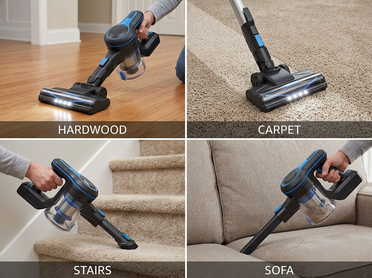 [REMAKE PILOT B2] Cordless Vacuum Cleaner For Home