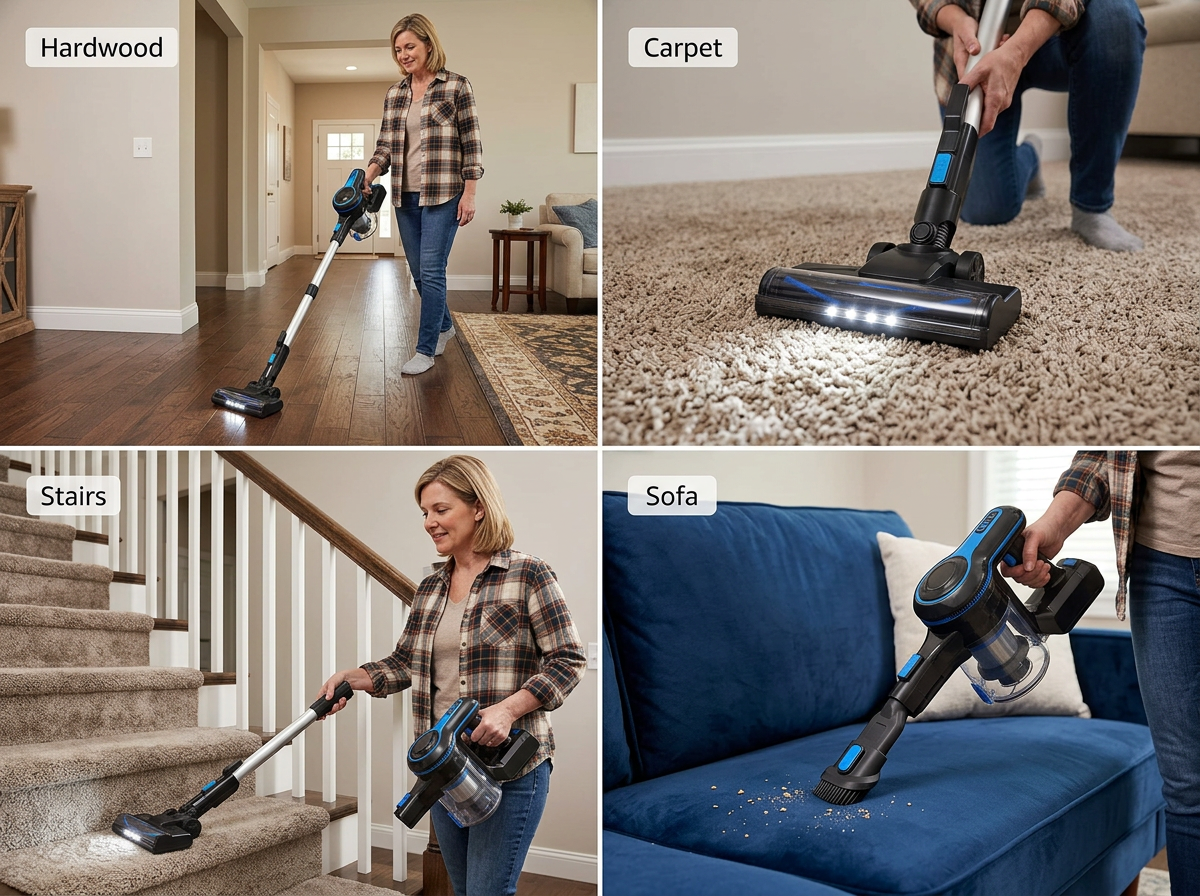 Cordless Vacuum Cleaner For Home