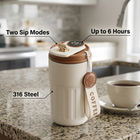 450ml Smart Travel Mug with LED Display