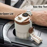 450ml Smart Travel Mug with LED Display