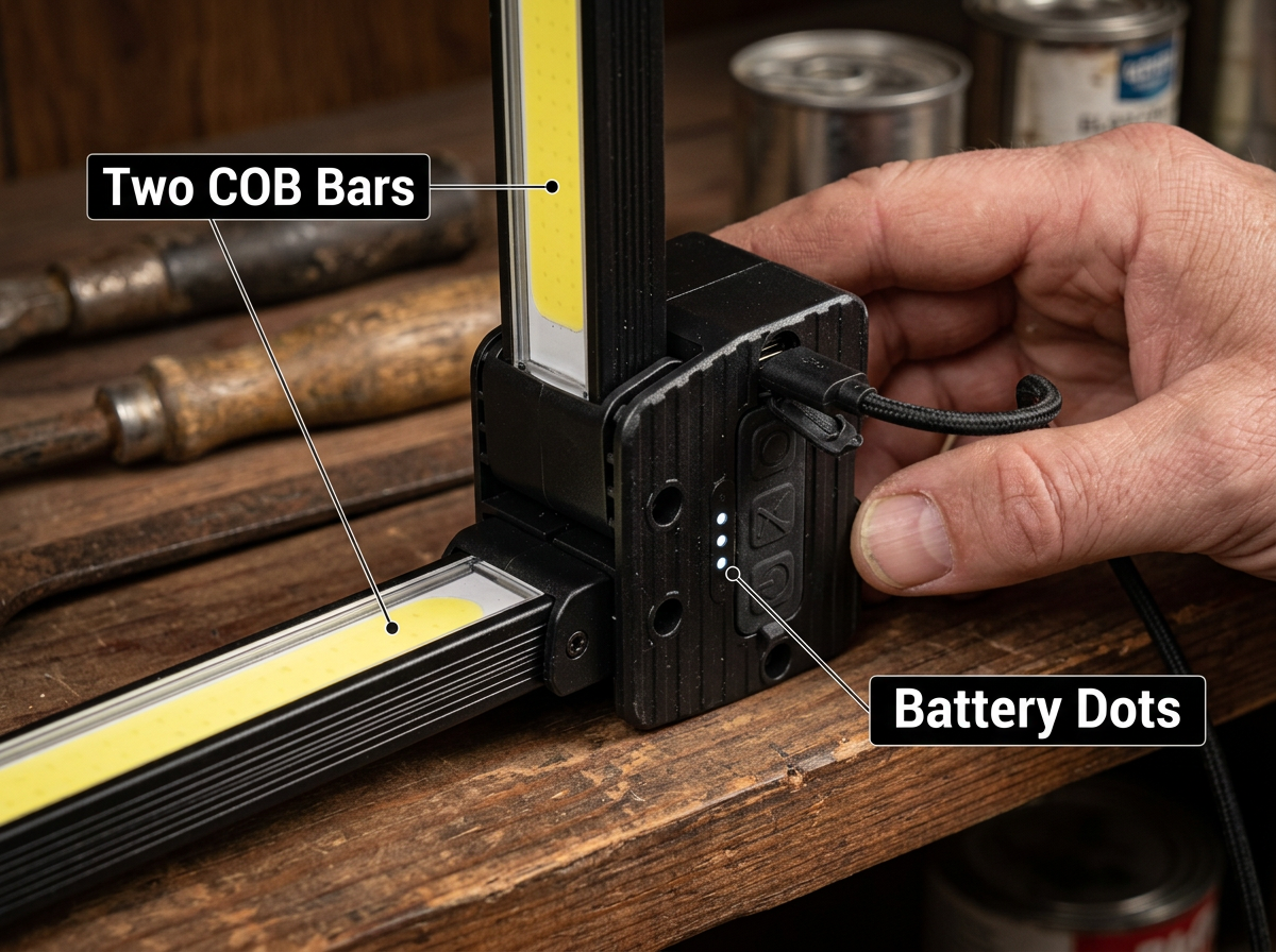 Rechargeable COB LED Work Light