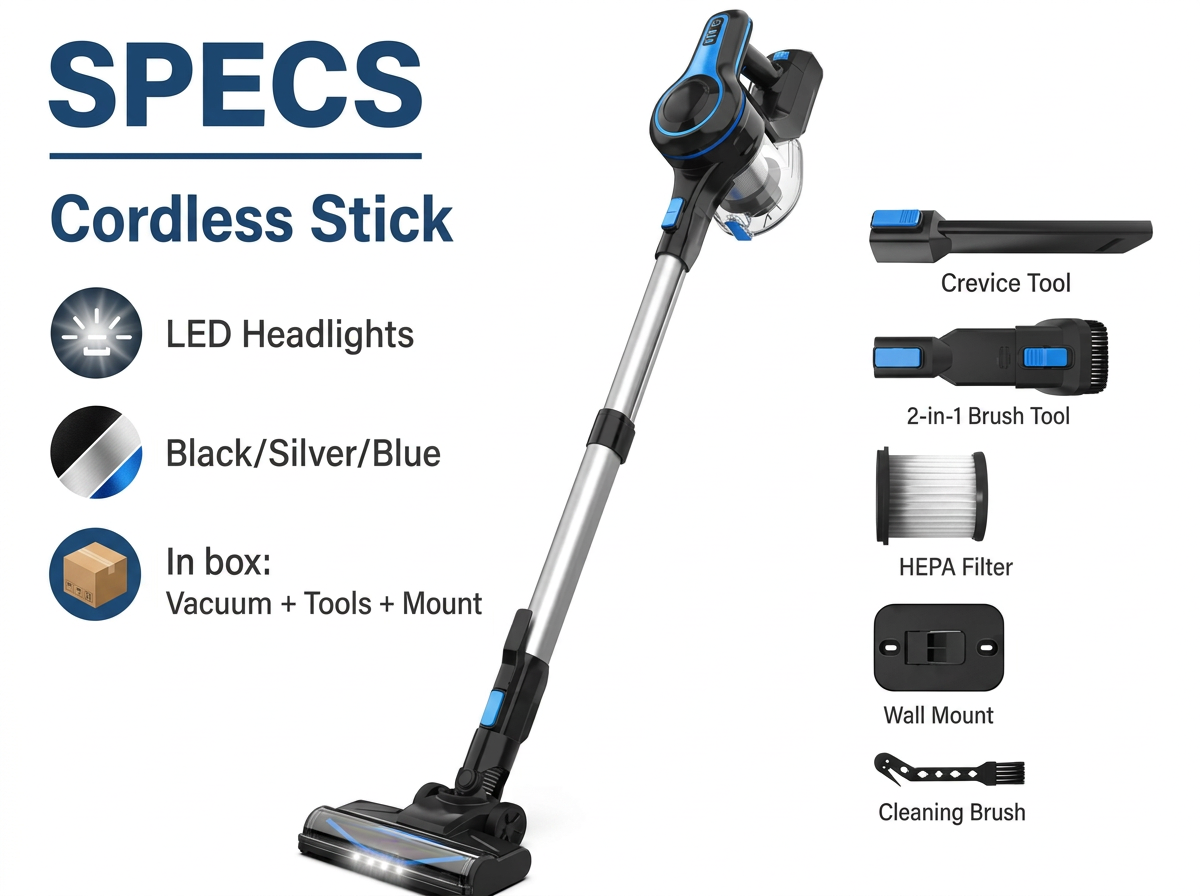 Cordless Vacuum Cleaner For Home
