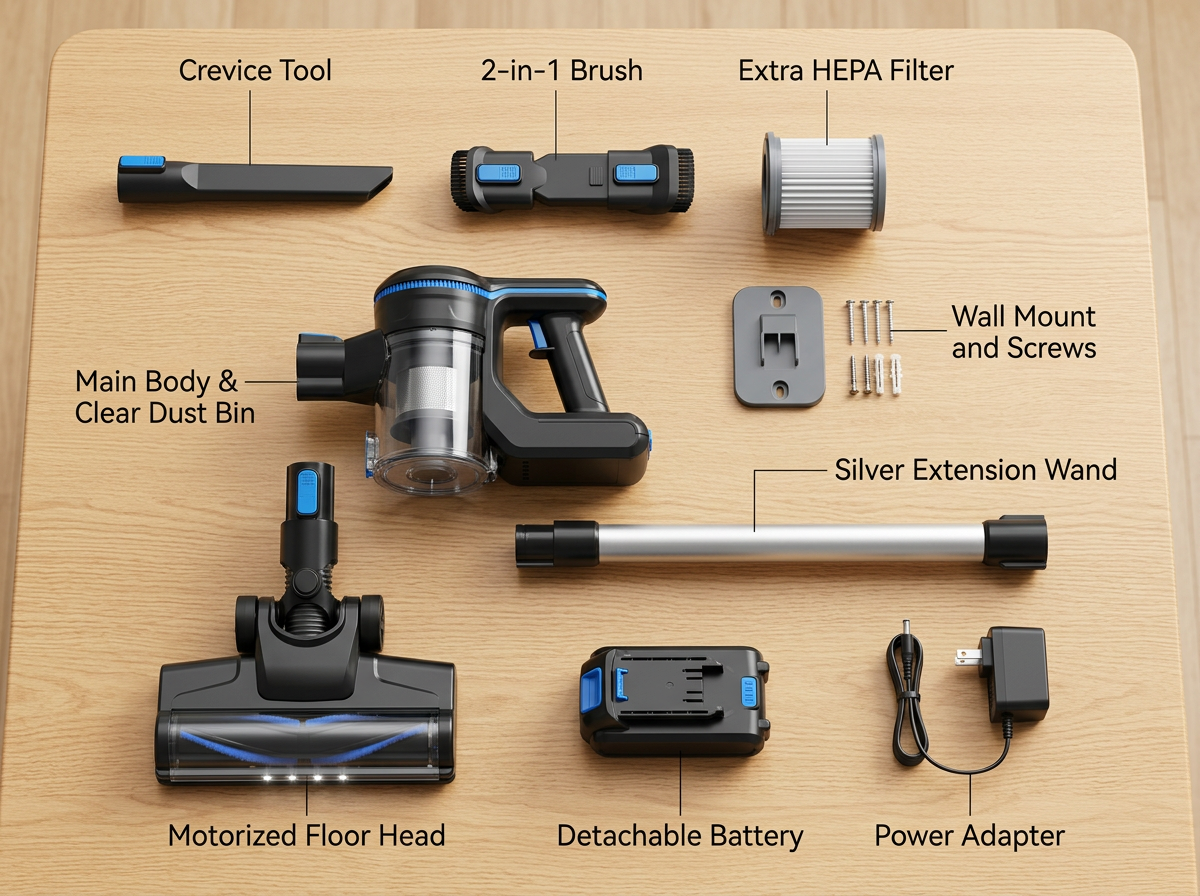 Cordless Vacuum Cleaner For Home