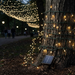 17-Meter String of 100 Led Solar-Powered Fairy Lights