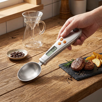 2-in-1 Digital Mini Spoon Scale & Food Thermometer