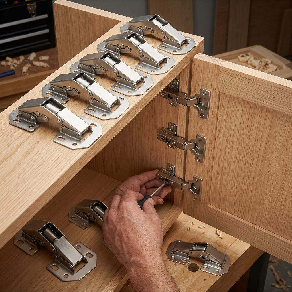 10 PCS Cabinet Hinges