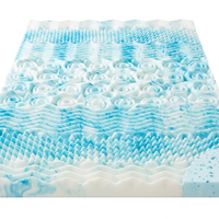Premium Cooling Egg Crate Foam Mattress Topper