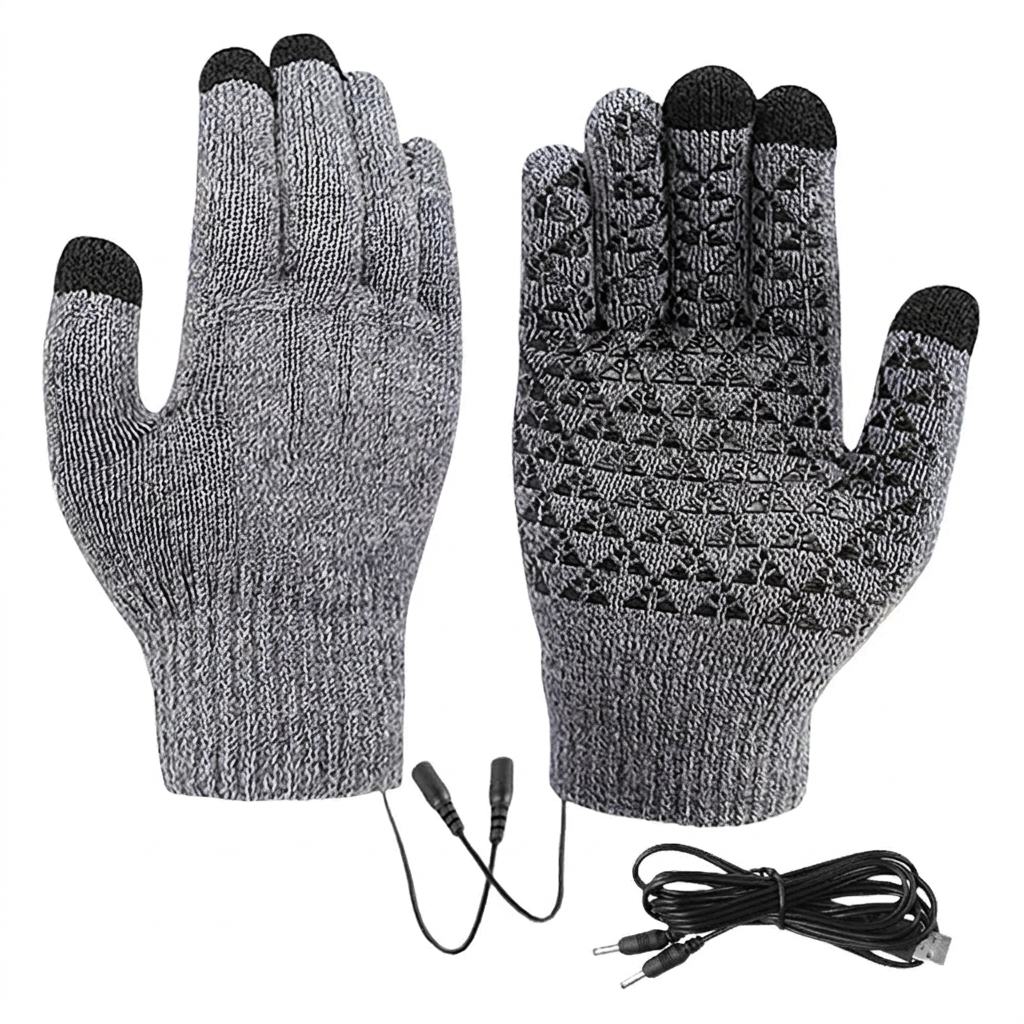 USB Touchscreen Heated Gloves for Winter