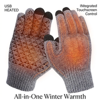 USB Touchscreen Heated Gloves for Winter