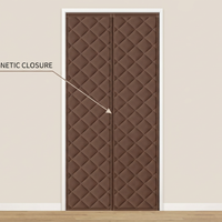 Magnetic Thermal Winter Block Door Insulation Curtain