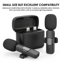 2 Pack Wireless Microphone For Iphone Ipad