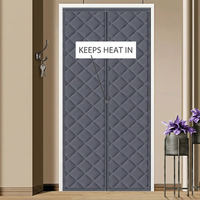 Magnetic Thermal Winter Block Door Insulation Curtain
