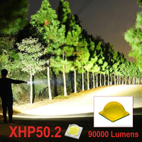 90000 Lumens Xhp50.2 Most Powerful Flashlight