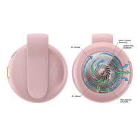 Portable Waist Fan Clip with Bladeless Handheld Design