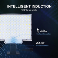 106 LED Solar Outdoor Light With Motion Sensor