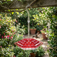 Ant Proof Hummingbird Feeder Outdoor Hanging Perch
