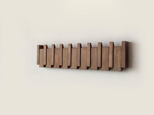 Handmade Wooden Coat Rack