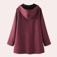 Women's Casual Warm Hooded Jacket