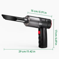 Cordless Car Vacuum Cleaner – 95000Pa Suction, Lightweight & Powerful Handheld