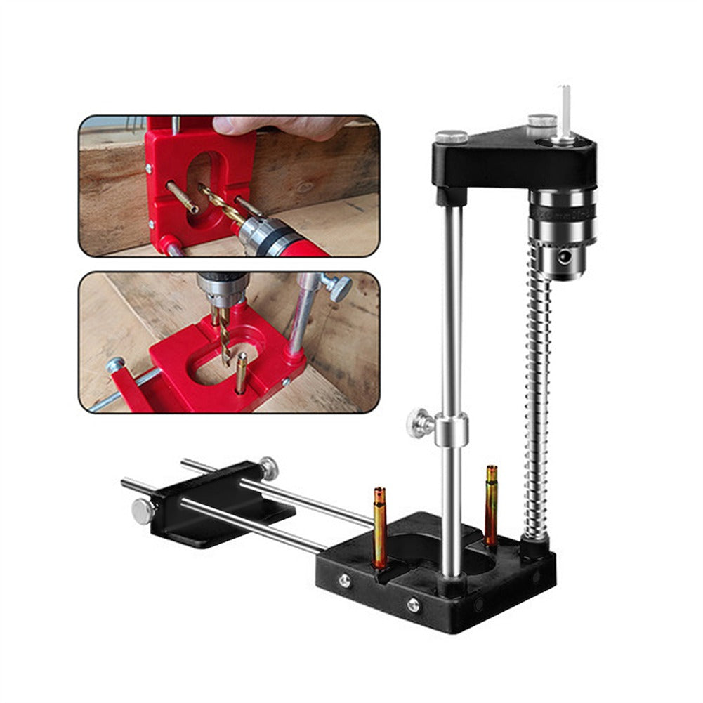 Freely Adjustable Drilling Locator - Woodworking Drilling Template Guide Tool Home
