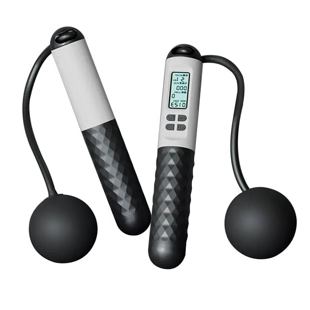 Weighted Cordless Jump Rope with Counter