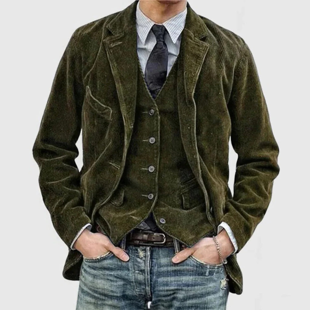 Men’s Corduroy Jacket – Casual Vintage Style
