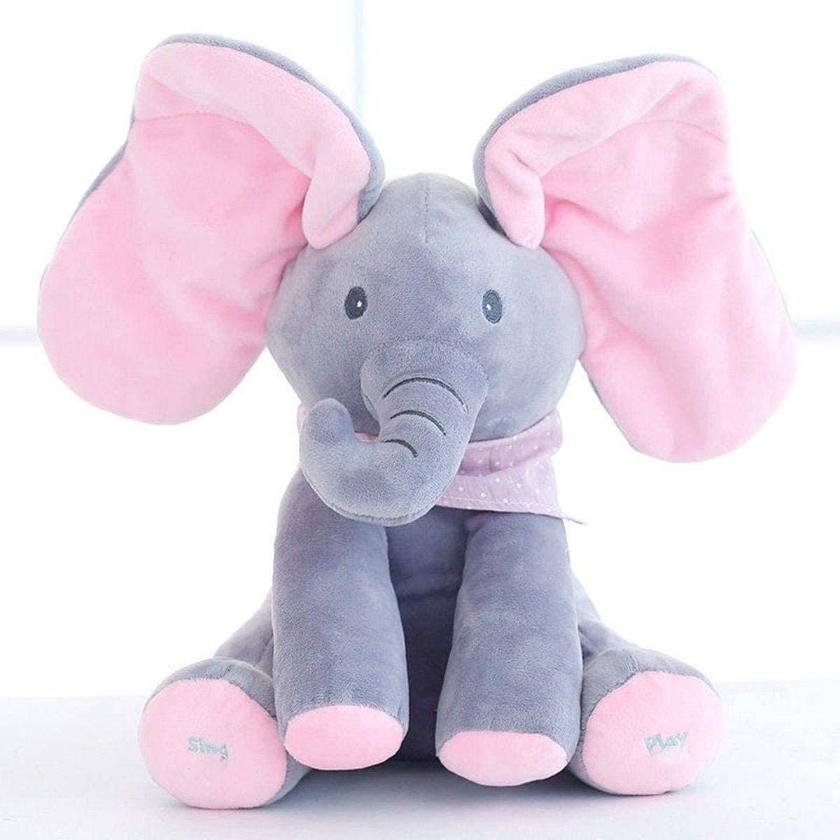 Peek a boo Talking Elephant toy