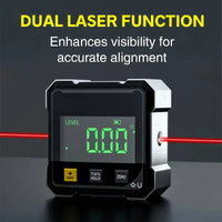 Digital Angle Gauge with Laser